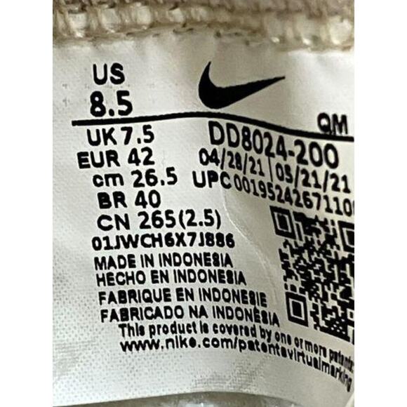 Nike Blazer Mid 77 LX NN Premium Toasty Mens 8.5 Rattan Sail Sneakers Shoes Nice - Picture 8 of 8